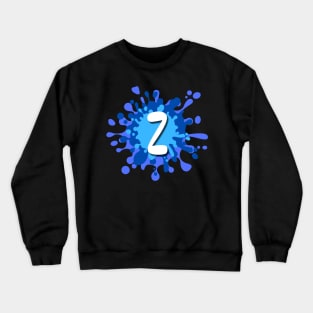 Letter Z Crewneck Sweatshirt